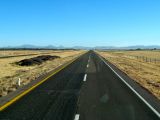 allein auf der Autobahn-Monterrey Richtung Laredo/USA