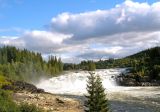  Fiskumfossen einer der grössten Wasserfälle Norwegens