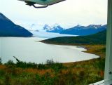 unser Standplatz mit Blick auf den Perito Moreno Gletscher