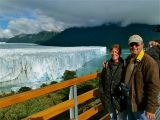 sehr beeindruckend bestaunen wir den riesigen Gletscher